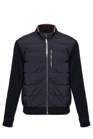 Navy blue Cardigan with down insert Moncler - Vitkac AS
